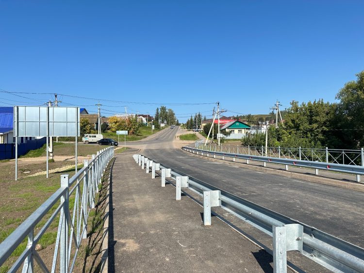 В Лениногорске завершена реконструкция моста в рамках нацпроекта