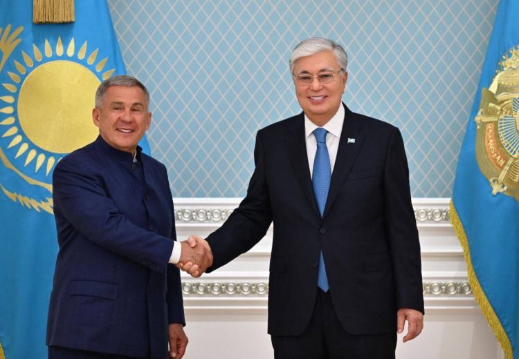 В Астане состоялась встреча Рустама Минниханова с Президентом Казахстана