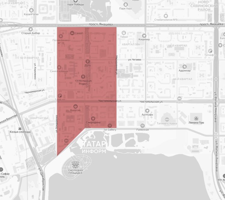 В ряде домов Ново-Савиновского района отключили свет