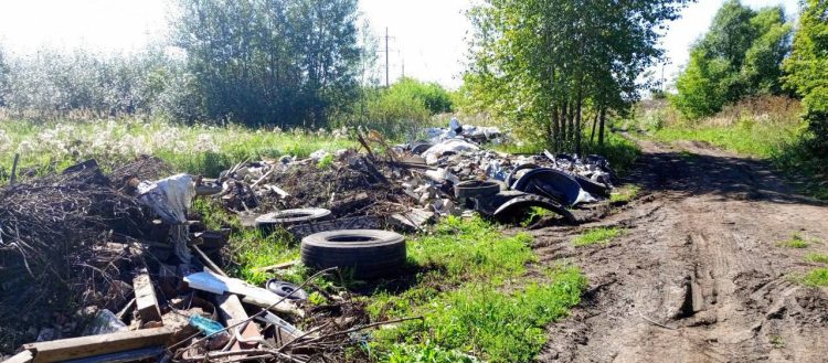 В Челнах обнаружили незаконную свалку