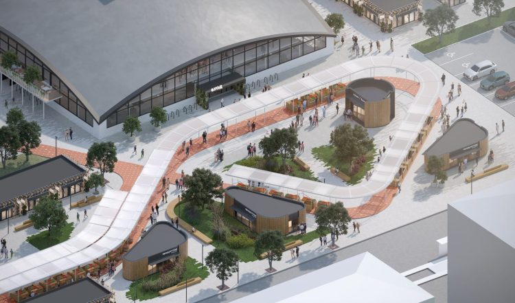 Стало известно, как будет выглядеть обновленный Московский рынок в Казани