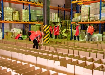 Из Казани в Курскую область отправили 24 тонны продуктов питания