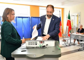 Алексей Песошин проголосовал на выборах депутатов Госсовета Татарстана VII созыва