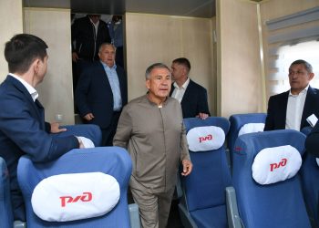 Минниханов осмотрел ряд объектов транспортной инфраструктуры в Казани