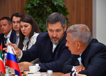 Минниханов встретился с делегацией Турецкой Республики на Kazan Digital Week