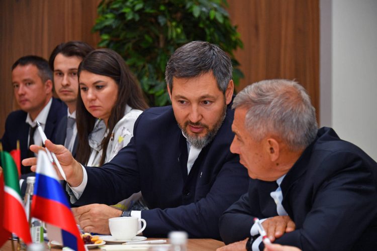 Минниханов встретился с делегацией Турецкой Республики на Kazan Digital Week