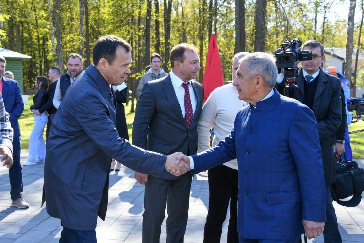 Минниханов принял участие в церемонии закрытия турнира «Кубок Востока»