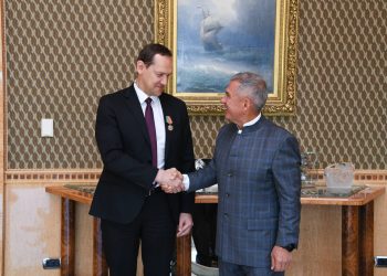 Минниханов встретился с руководителем Федеральной службы государственной регистрации, кадастра и картографии